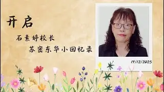 石素婷校长苏密东华小回忆录 Jejak Kepimpinan Guru Besar Pn. Cheok Soh Tin Di SJKC Ladang Sua Betong