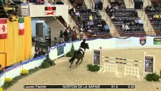 911 NORTON DE LA SAPAIE Lauren Fischer, Class 229 NAL Low Jr AO Jumper Finals