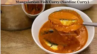 Sardine Curry | Mangalorean Fish Curry | Mangalorean Buthai Meen Curry | Tarli Fish Curry