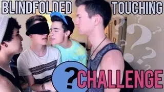 Blindfolded Touching Challenge (w/ Jc, Kian, & Ricky)