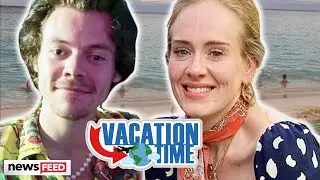 Harry Styles & Adele SPOTTED Together On Vacation!