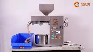 GOREK MINI COMMERCIAL OIL PRESS MACHINE (GTO-101); Capacity: upto 20 kg/hr. (+91 9016891389)