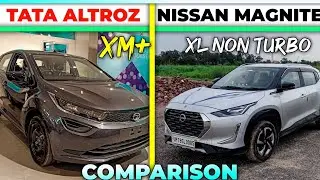 Nissan magnite vs Tata Altroz comparison l altroz vs magnite l magnite vs altroz l altroz ev
