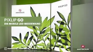 Messewand LED PIXLIP GO, LED Messestand