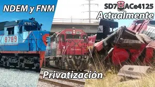 Este fue el Final de las 910 Locomotoras EMD de NDEM y Ferrocarriles Nacionales de M&eacute;xico🚂