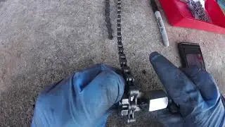 GOPR2310 Islabike beinn 26 chain length reduction sizing with chain tool