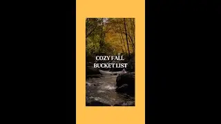 Cozy Fall Bucket List