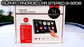 Обзор Alpha 1 9-дюймовой автомобильной магнитолы #android 2+32 ГБ #androidcarstereo #carstereo #a...