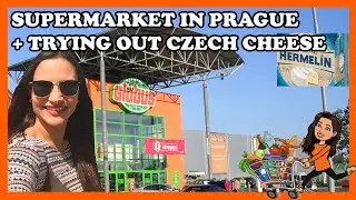SUPERMARKET IN PRAGUE // TRYING OUT CZECH CHEESES