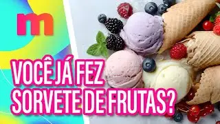 Sorvete de frutas congeladas é opção de sobremesa saudável - Mulheres (05/02/2026)