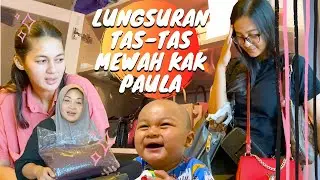 LUNGSURAN TAS MEWAH KAK PAULA !!! MASYA ALLAH TERIMA KASIH KAKAKU SAYANG 🤗🤗