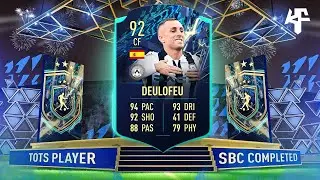 TOTS Moments Gerard Deulofeu SBC Completed &mdash; Советы и дешёвый метод &mdash; FIFA 22