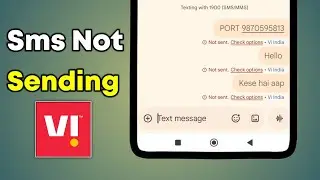 Vi Text Message Not Sent | Vi Sim Message Not Sent Problem | Vi Sim Se Message Nahi Ja Raha Hai