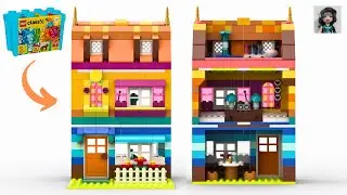 DOLL HOUSE Lego classic 11038 ideas How to build