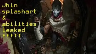 Jhin-Deadeye splashart + abilities liked !
