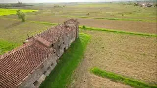Gabbiani + old house