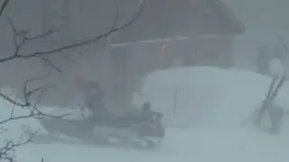 Epic Blizzard Storm - 8Hours Howling wind & Heavy Snowstorm Sounds  Winter Storm Ambience