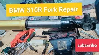 #BMW G310R Front Fork Repair