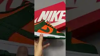 Nike Dunk Low &ldquo;Miami Hurricanes&rdquo;