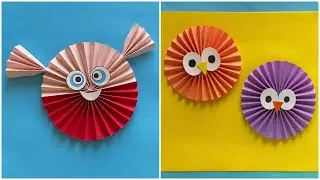 5 Minute Circle Crafts With Paper Animals | DIY Cute Animal Paper Craft Ideas You can Make!