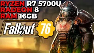 Fallout 76 | Ryzen 7 5700U Radeon 7 Graphics AMD | Beelink SER5 PRO R7 5700U Mini PC