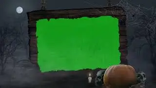 Halloween border effect | Green Screen Library