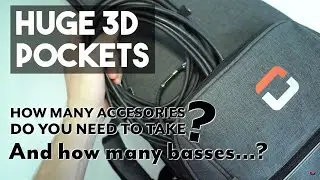 Taking all your gear to the gig? The Crossrock CRDG205DB Metro Series Case for two Basses