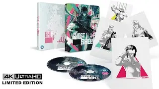 Ghost in the Shell [4K UHD & Blu-ray Steelbook Collector's Shiro/White Edition] #ANIME