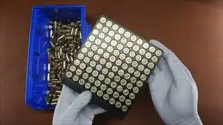 ASMR Reloading Gauging 45 ACP under 2 mins!! #asmr #reloading #chambercheck