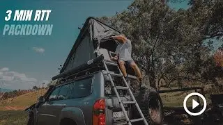 REAL TIME pack up DRIFTA Roof Top Tent