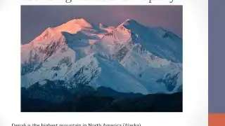 World Cultural Geography Mini Lecture Basic Concept