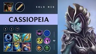 Cassiopeia Mid vs Vex - EUW Master Patch 25.22