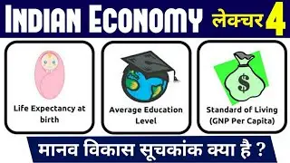 4.HDI role in Indian Economy ? | मानव विकास सूचकांक | Human development index | Economics in hindi |
