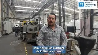 Proceso de reciclaje de polietileno de baja densidad