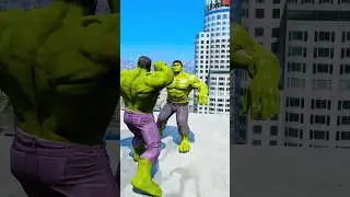 GTA V FAKE HULK VA REAL HULK #shorts | GERINGG