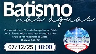Celebração Noite  07/12/25