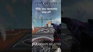 POV: you randomly play good #apex #apexlegends #viral #shorts #gaming #fyp
