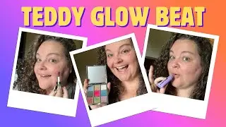 Unicorn Makeup Look with TEDDY GLOW!!