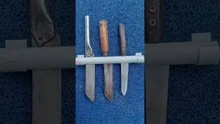 How to make a kitchen knife holder from PVC #tools #handmade #woodworking #wood