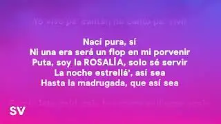 LISA - NEW WOMAN (Lyrics) ft. Rosal&iacute;a
