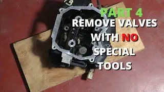Simple way to remove valves of any bike with no special tools.