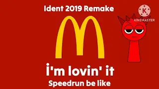McDonalds ldent 2019 Remake Kinemaster Speedrun 16x Speed