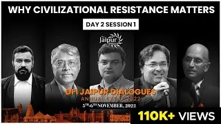 Vishnu Jain, Anand Ranganathan and Rahul Roushan on Why Civilisational Resistance Matters | #tjd2022