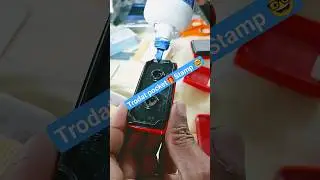 how to make trodat pocket stamp #trodat #pocketstamp #viral #shorts
