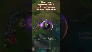 Darius Top Lane shows the Best Combo to outplay any Riven Player #leagueoflegends #darius