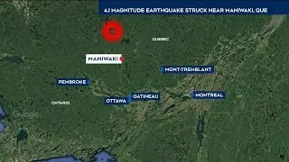 4.1 magnitude earthquake felt in parts of Ontario