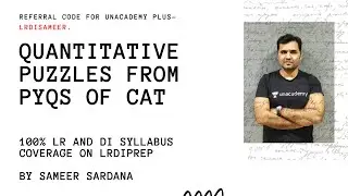 Quant Based Independent Puzzles From Original CAT Papers