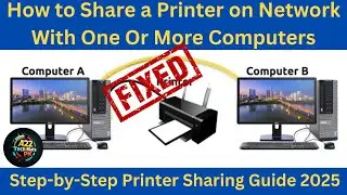 how to share a printer | how to share a printer betweenmultiple computers #viral #viralvideo