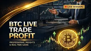 Btc Live Trading  Telugu Analysis | No Tips &bull; Only Technical Logic&rdquo;