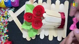 Beautiful craft to decorate your home / Recycling ideas / #craft #diy #diyprojects